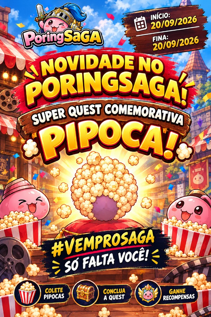 Festa da Pipoca — 20/09/2026 a 02/10/2026