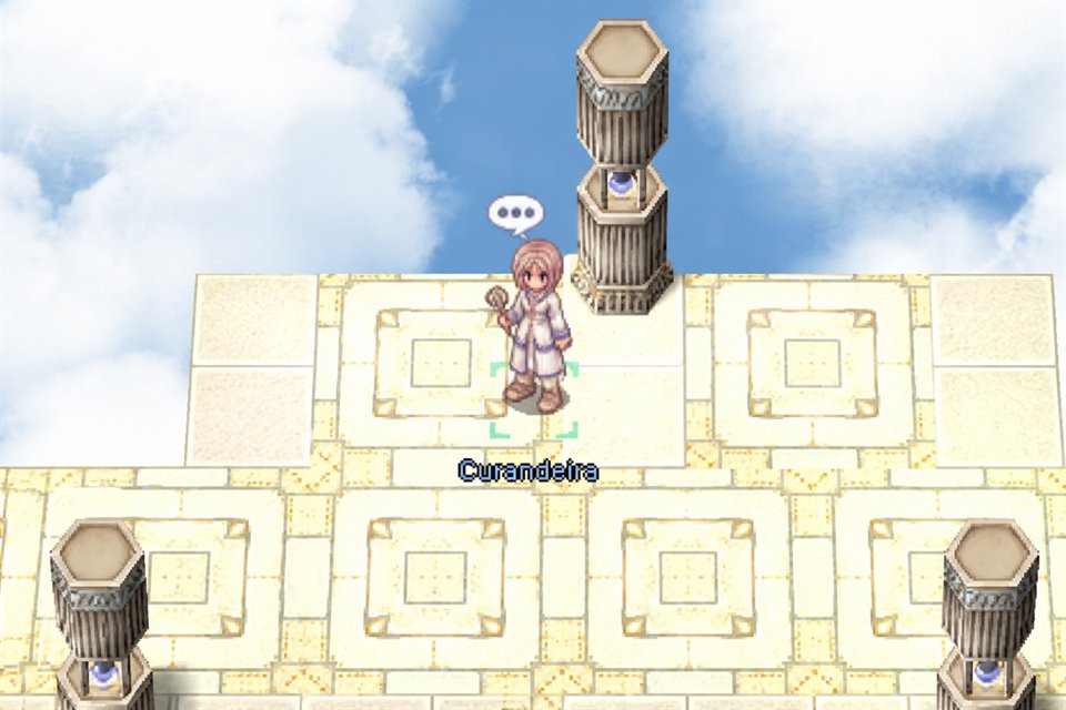 NPC Curandeira na Sala VIP